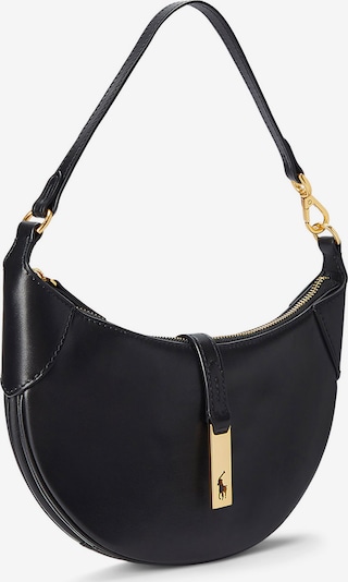 Polo Ralph Lauren Olkalaukku värissä musta, Tuotenäkymä