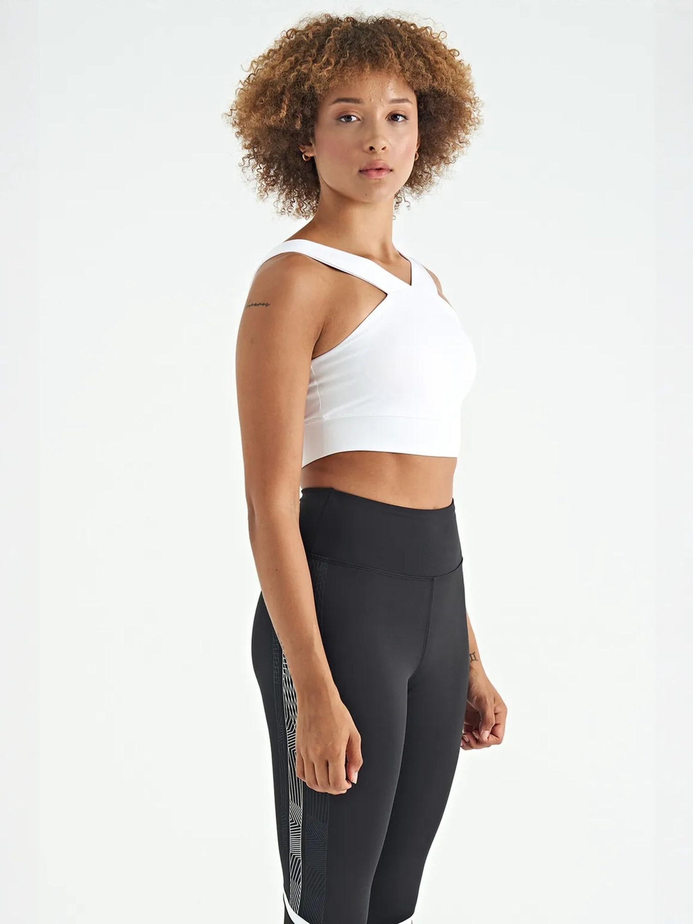 Top sportivo di Tommy Life in bianco