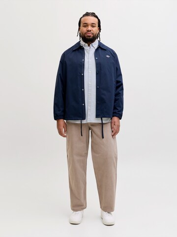 Jack & Jones Plus Regularny krój Koszula 'JORNORREBRO' w kolorze niebieski