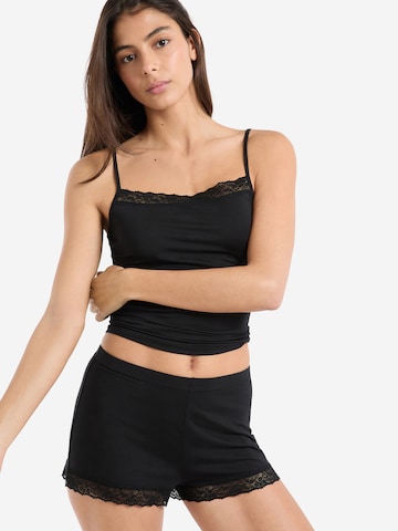 Pantaloncini da pigiama 'Kitty' di ETAM in nero