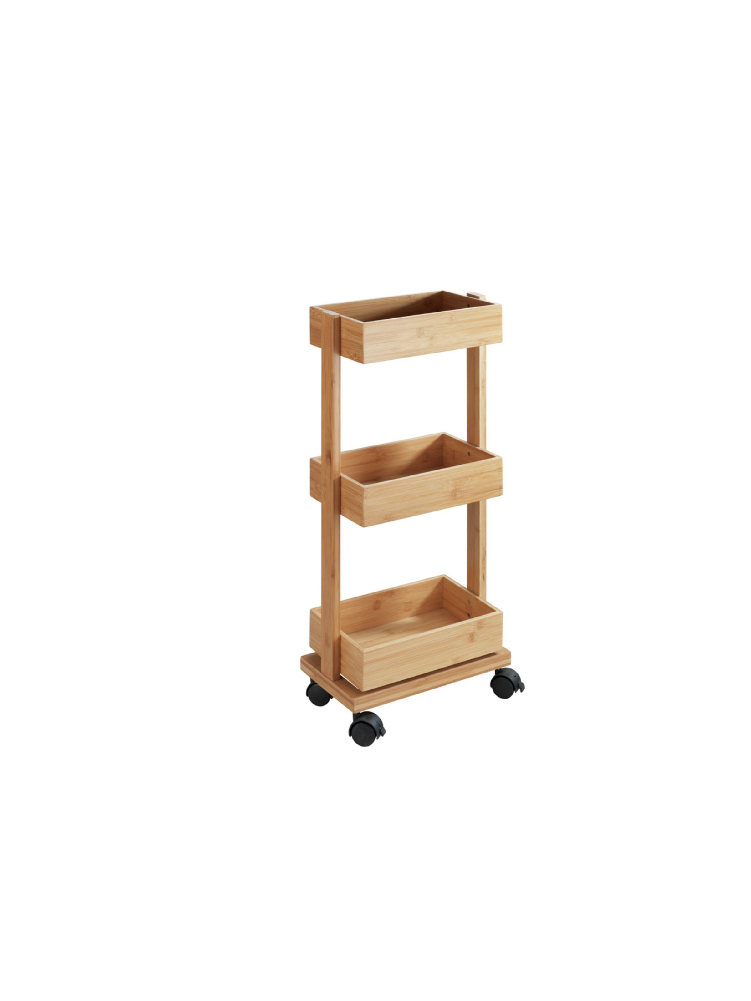 Wenko Shelf 'Tortona' in Brown: front