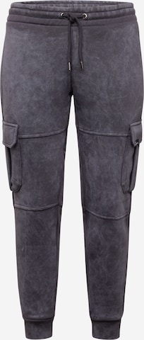 Karl KaniTapered Cargo hlače - siva boja: prednji dio
