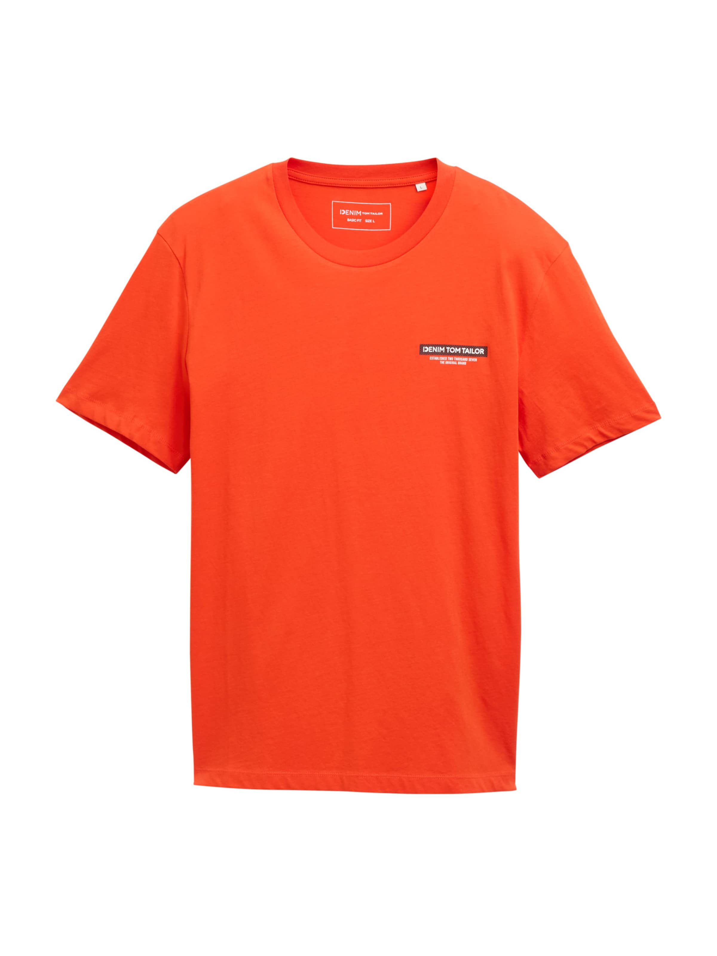 TOM TAILOR DENIM Shirt in Red: front