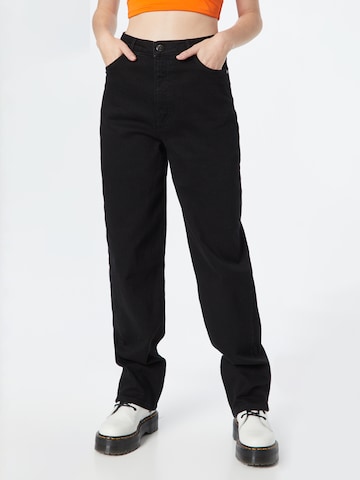 FIVEUNITS Loose fit Jeans 'Iris' in Black: front
