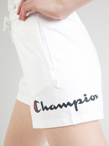 Champion Authentic Athletic Apparel Обычный Штаны в Белый