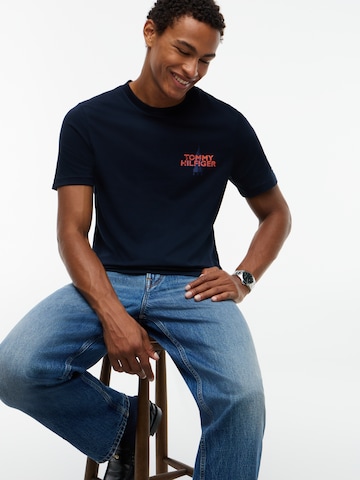 TOMMY HILFIGER Μπλουζάκι 'EMPIRE' σε μπλε