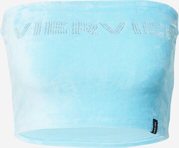 VIERVIER Top 'Alara' in Blue: front