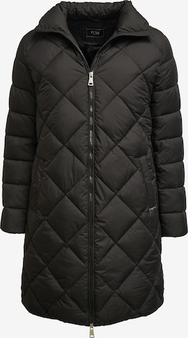 Funk since 1776 Winter Coat in Black: front