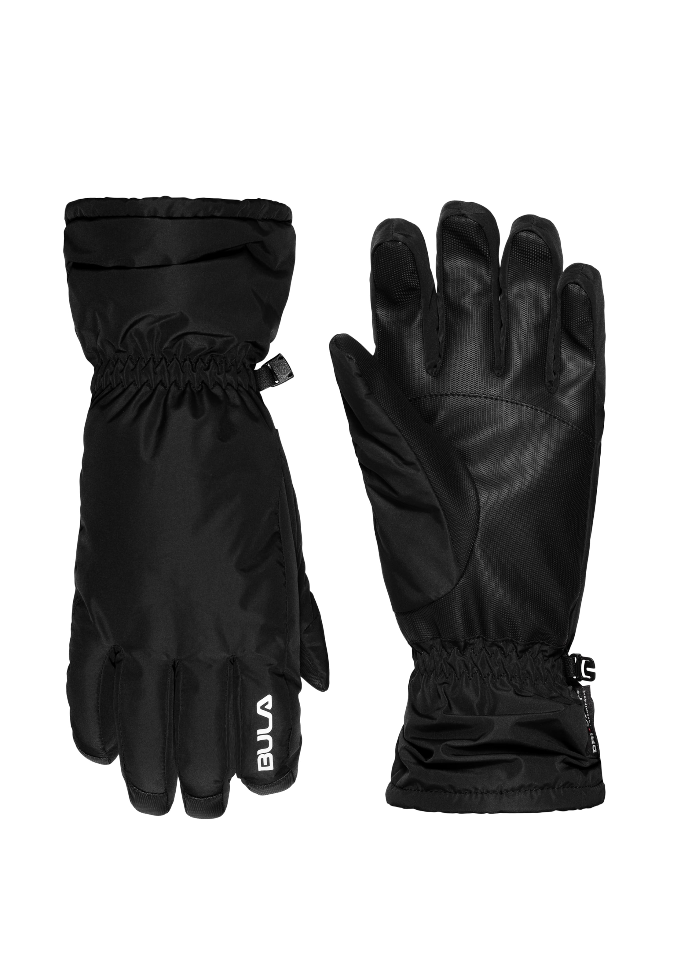 BULA Fingerhandschuhe 'Swift' in Schwarz: Vorderseite