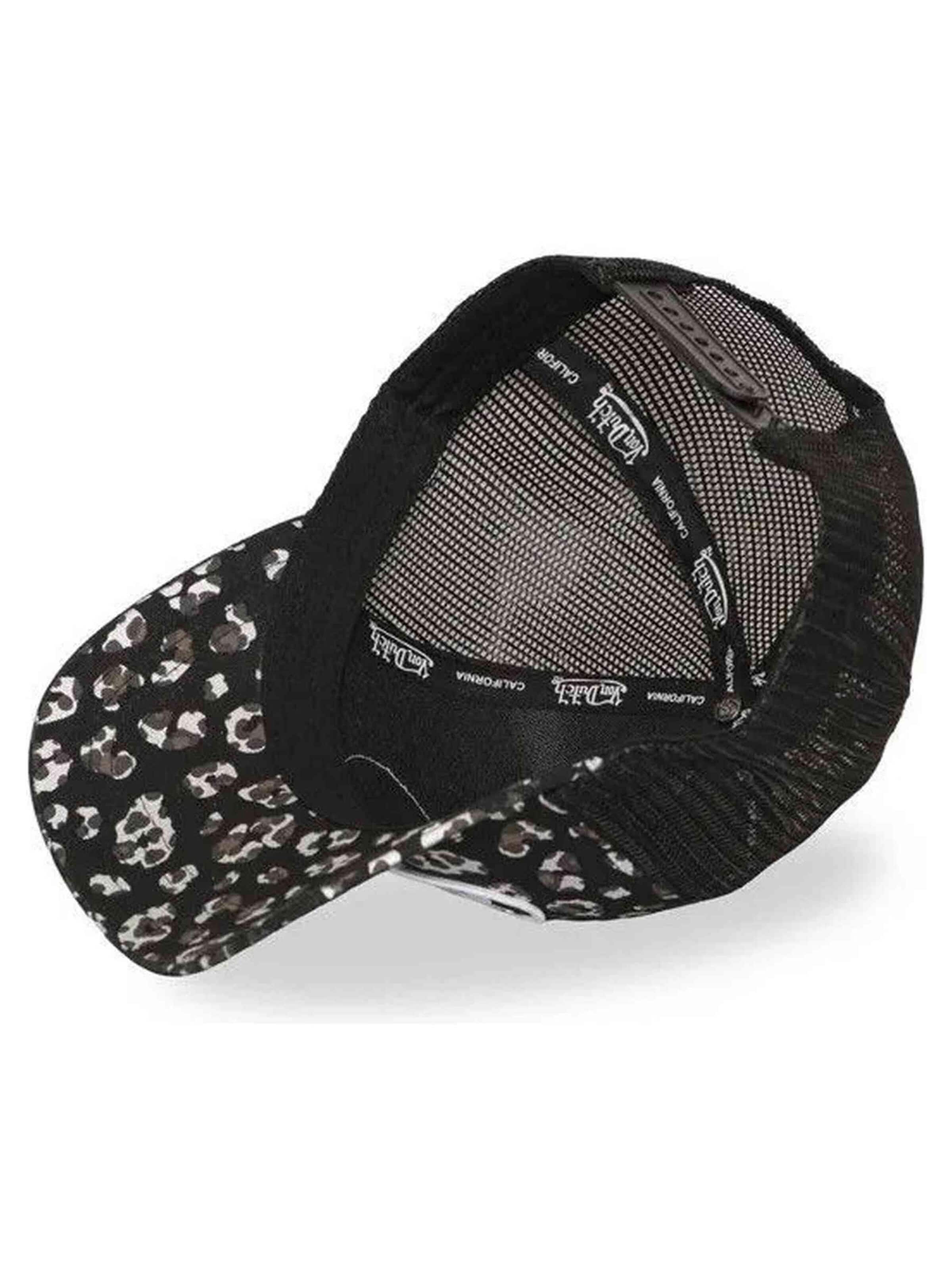 Von Dutch - Gorra 'Gorra von dutch negra leopard foil trucker cap' en negro