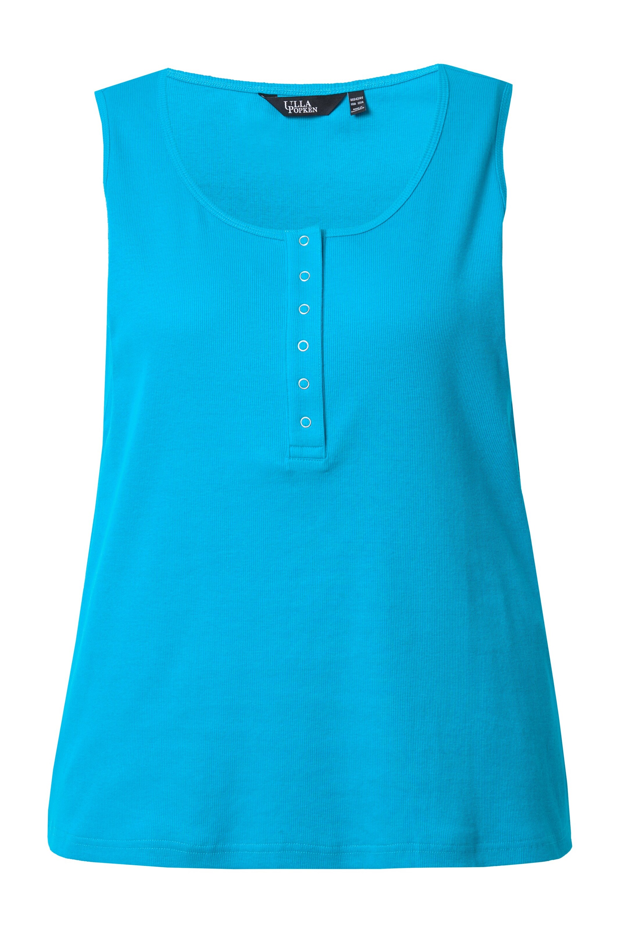 Ulla Popken Top in Blauw: voorkant