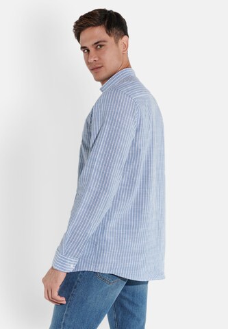 Coupe regular Chemise Steffen Klein en bleu