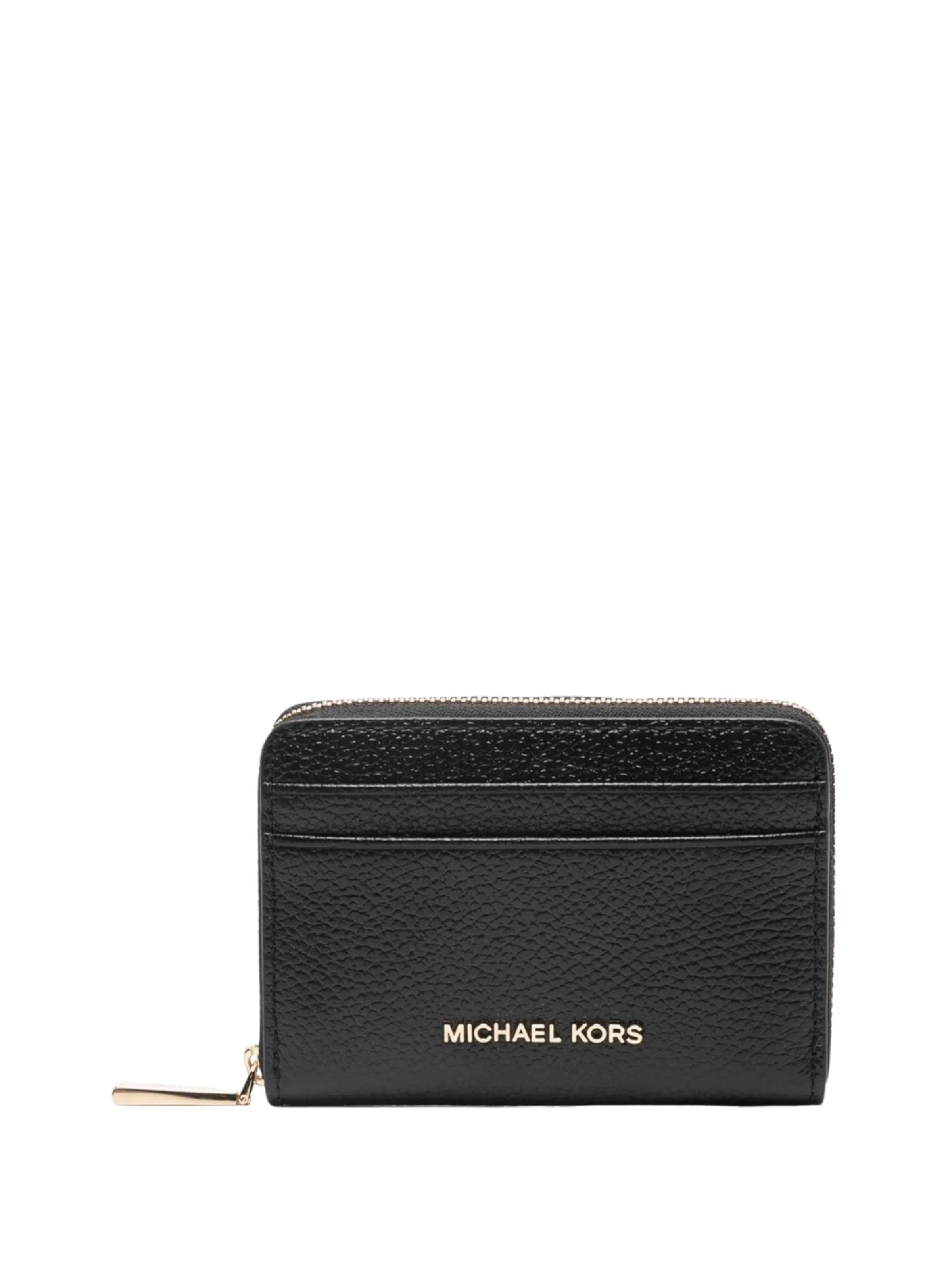 MICHAEL Michael Kors Wallet in Black: front