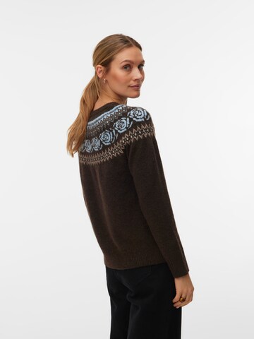 VERO MODA Свитер 'VMSIMONE' в Коричневый
