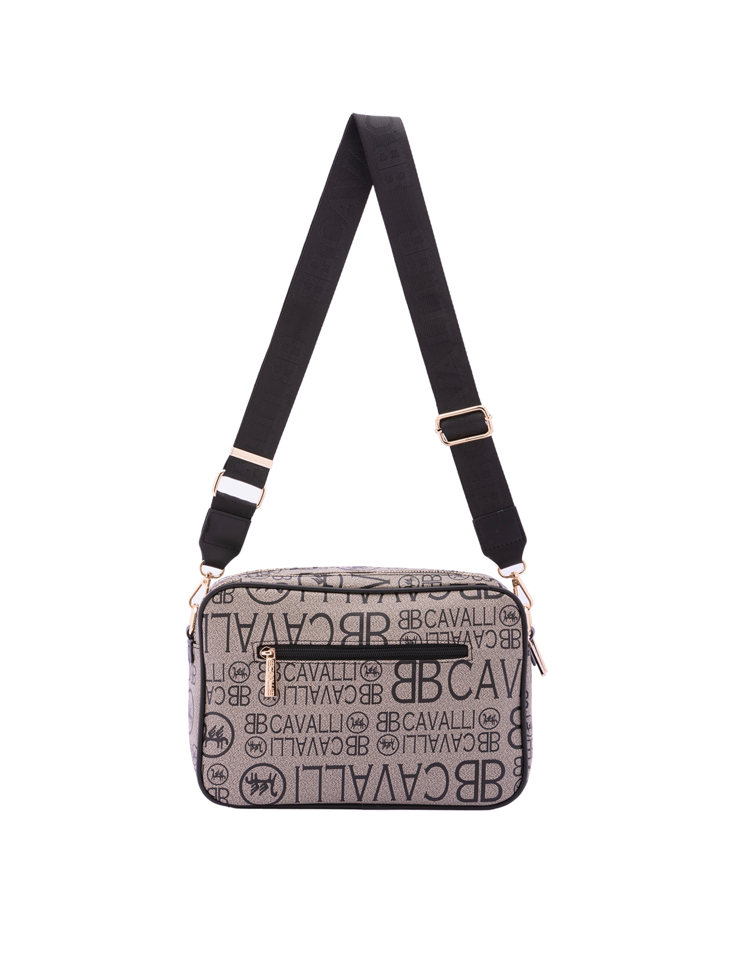 Borsa a tracolla di B. Cavalli in nero