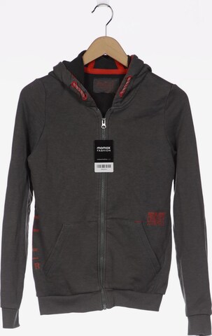 CHIEMSEE Sweatshirt & Zip-Up Hoodie in M in Grey: front