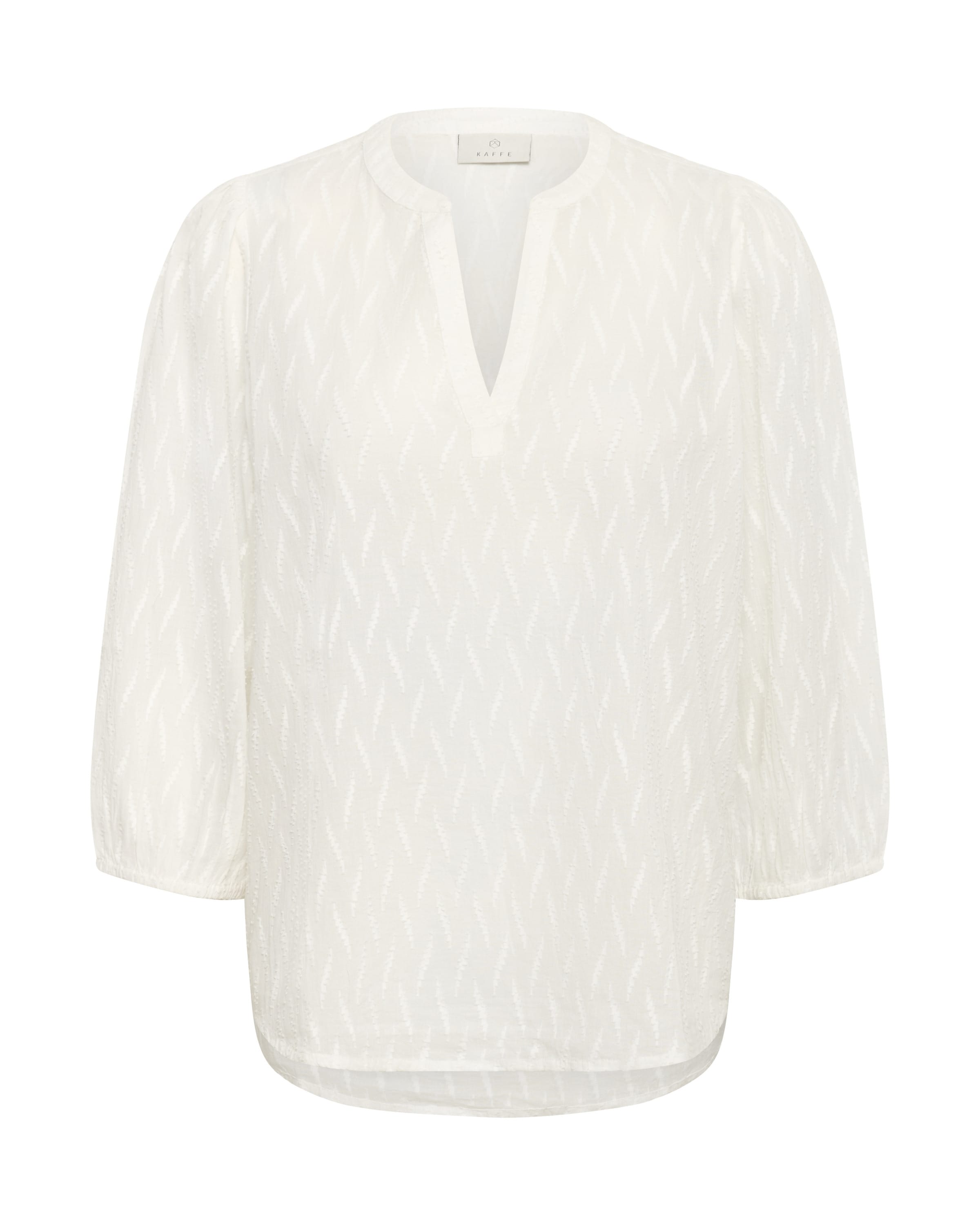 Kaffe Μπλούζα σε λευκό: μπροστά