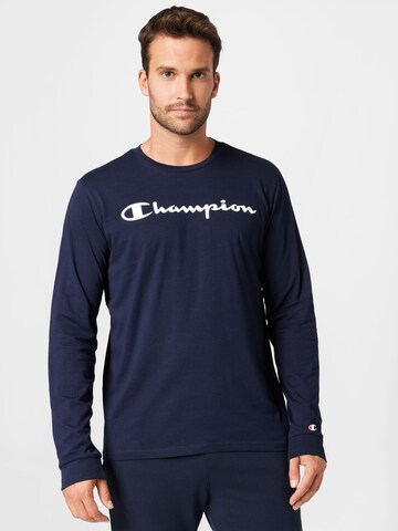 Champion Authentic Athletic Apparel Skjorte i blå: forside