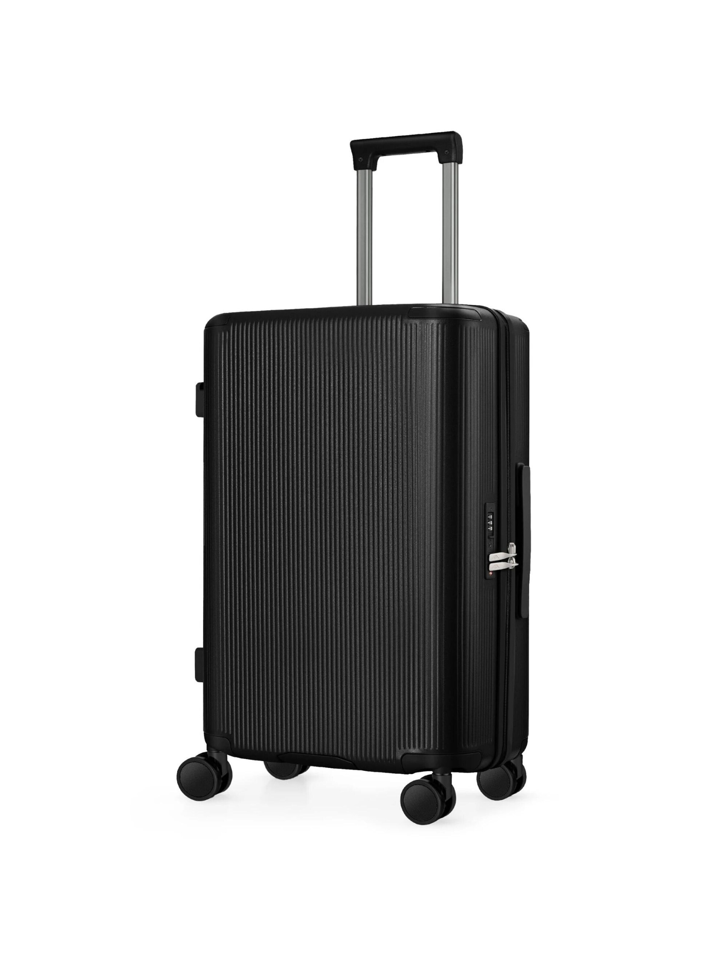 4FLY Suitcase in Black: front