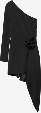 Rochie 'Gardenia' de la MANGO pe negru: față