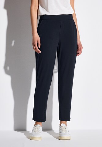 STREET ONE Loose fit Pants in Blue: front