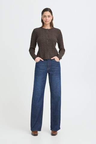 Cardigan 'PZSTEFFi' Pulz en marron