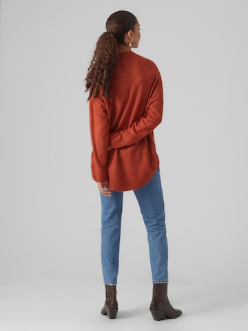 VERO MODA Pullover 'Plaza' in Rot