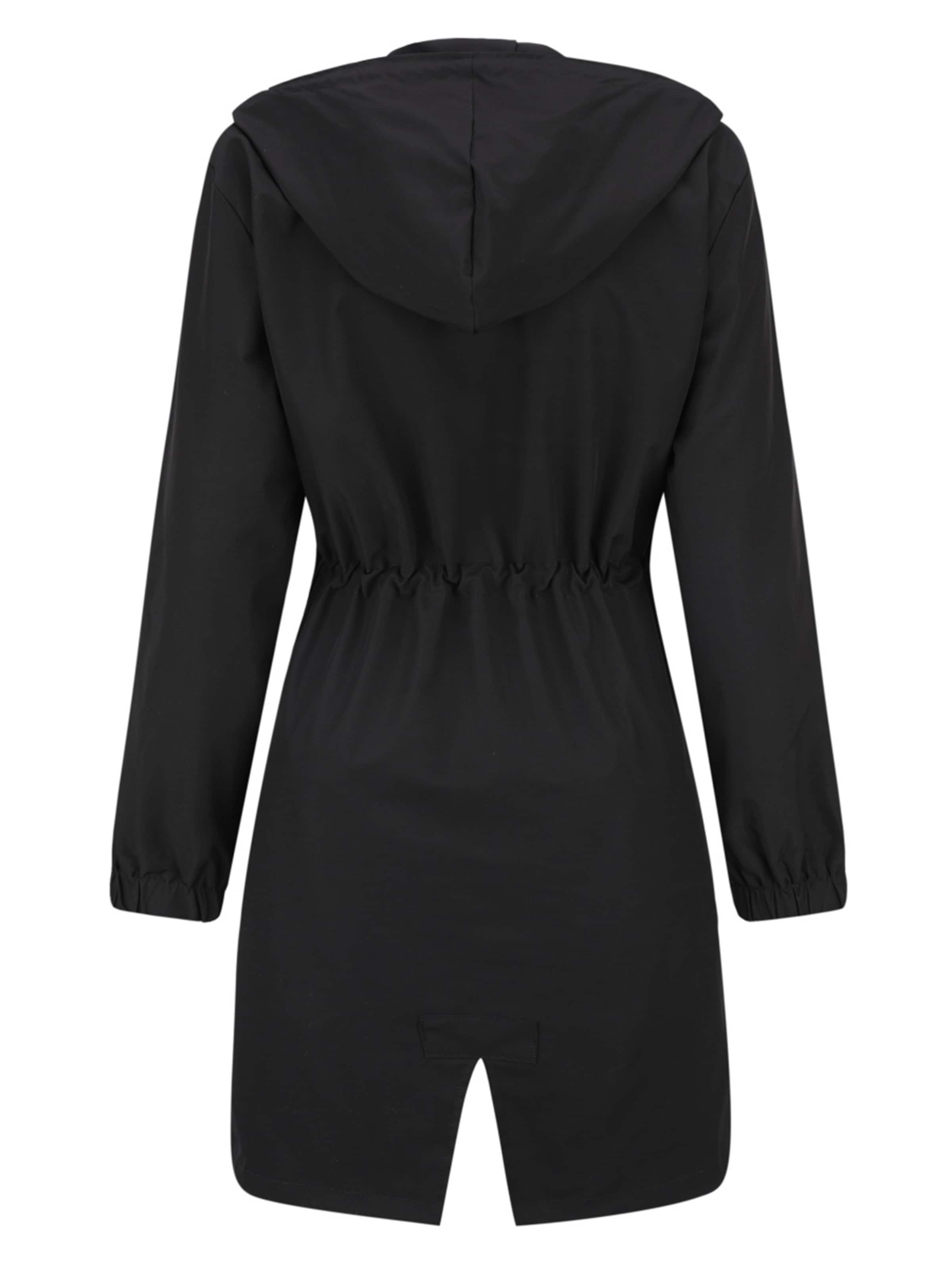 Youthup Between-Seasons Coat in Black