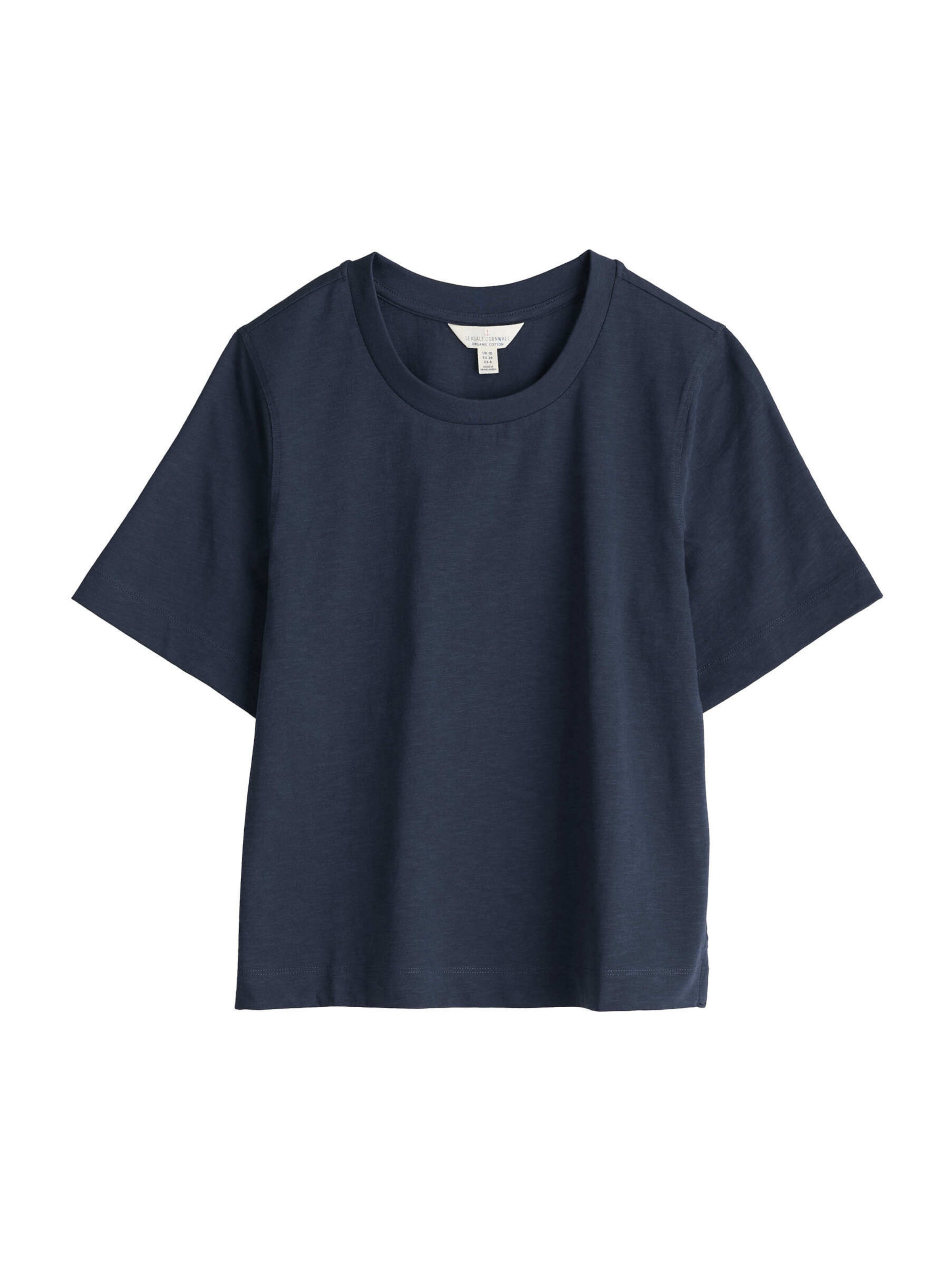 Seasalt Cornwall Tričko 'Copseland' – modrá: přední strana