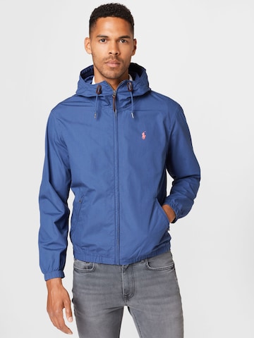 Polo Ralph Lauren Tussenjas in Blauw: voorkant