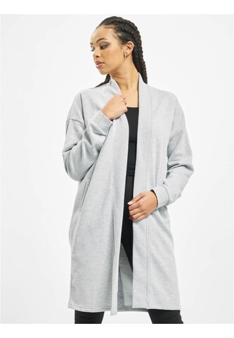 Just Rhyse Gebreid vest 'La Rivera' in Grijs: voorkant