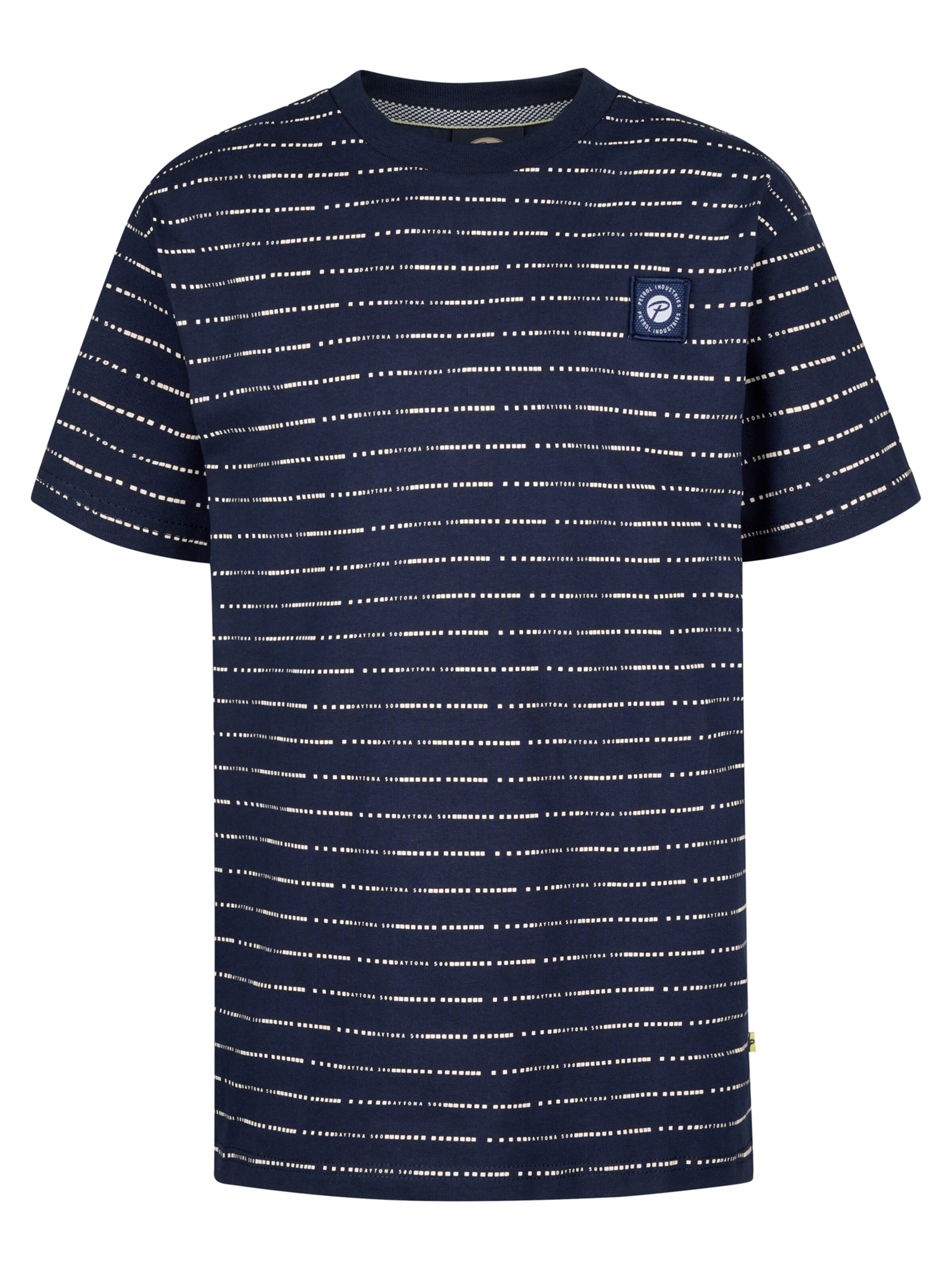 Petrol Industries Μπλουζάκι 'Sandview' σε μπλε: μπροστά