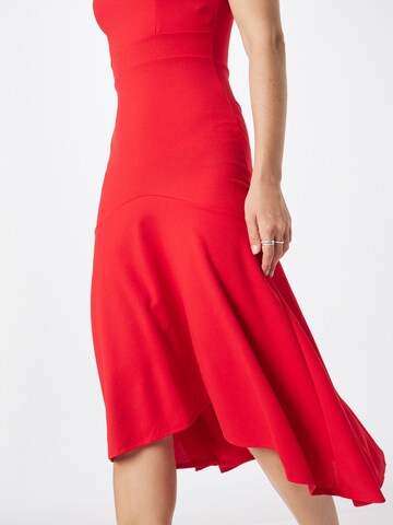 WAL G. שמלות קוקטייל 'DELANA' באדום