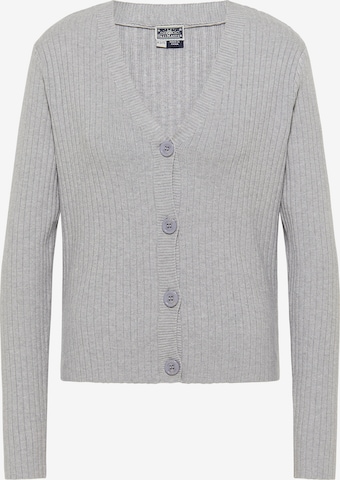 DreiMaster Maritim Knit Cardigan in Grey: front