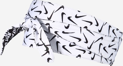 NIKE Спортна лента за глава в черно / бяло, Преглед на продукта