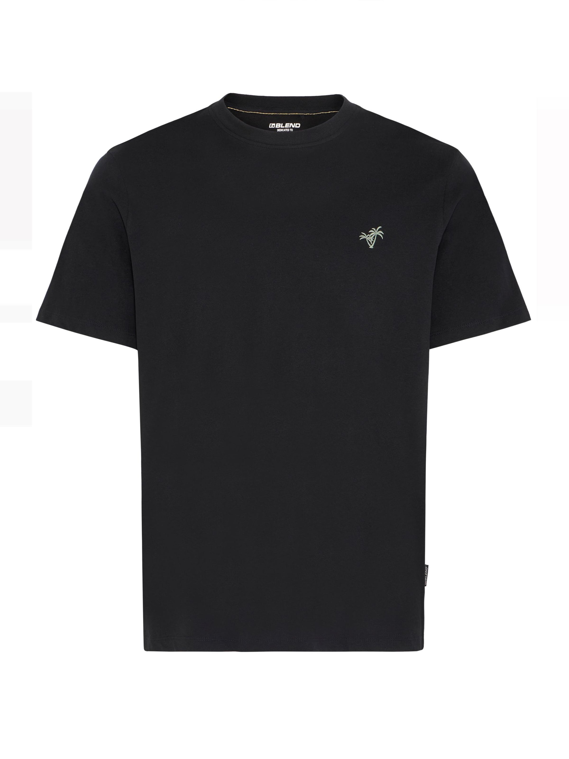 BLEND Shirt 'Ebo' in Zwart: voorkant