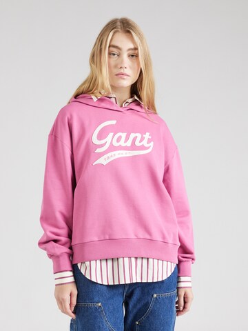 GANT Sweatshirt in Pink: Vorderseite