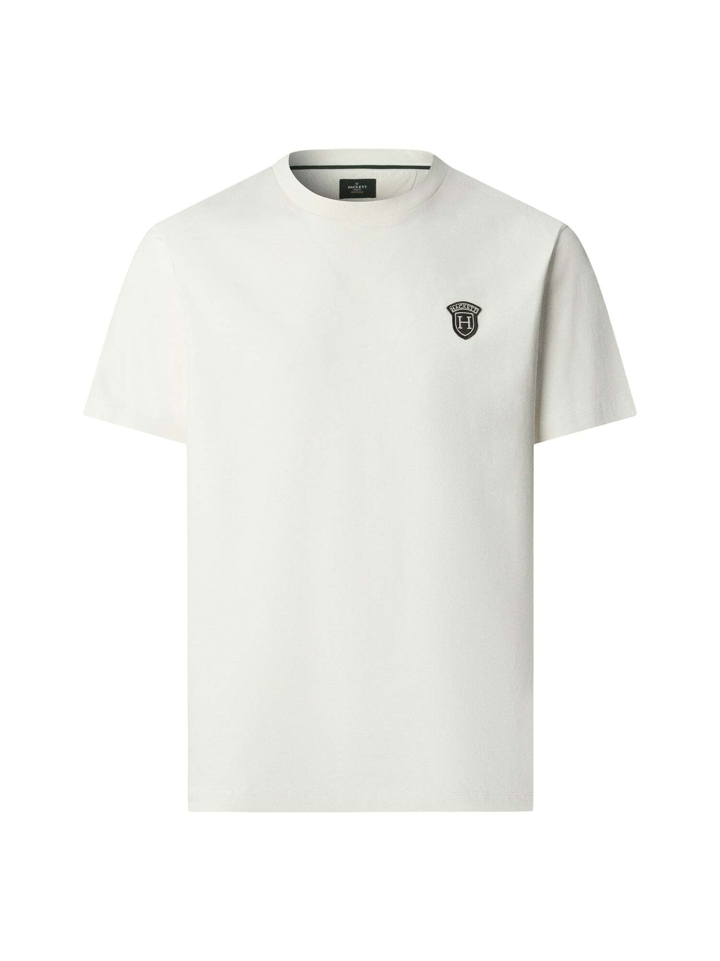 Hackett London T-Shirt 'Heritage' en blanc, Vue avec produit