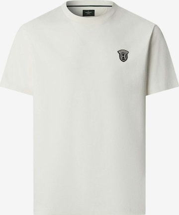 T-Shirt 'Heritage' Hackett London en blanc : devant
