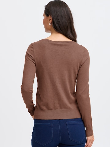 Cardigan Fransa en marron