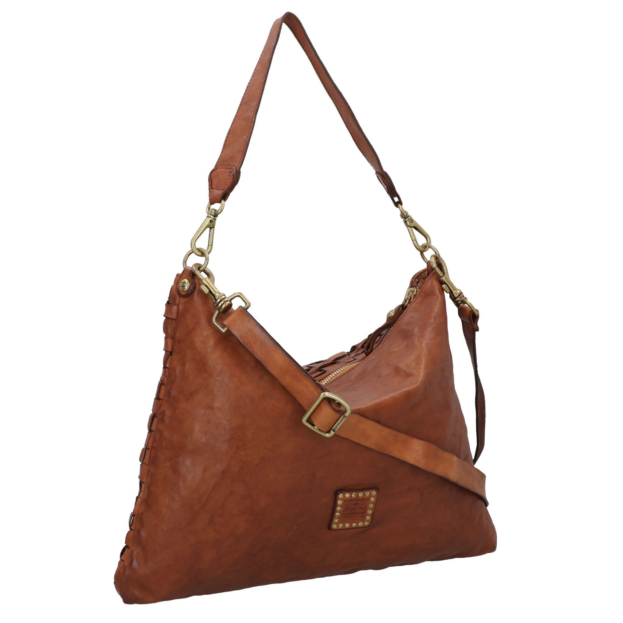 Borsa a spalla di Campomaggi in marrone