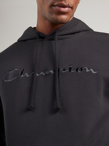 Bluză de molton de la Champion Authentic Athletic Apparel pe negru