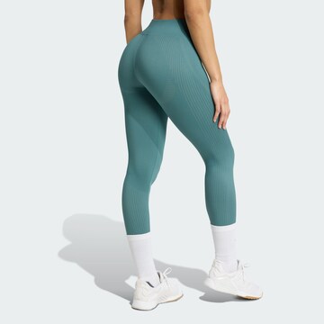 ADIDAS PERFORMANCE Skinny Sporthose 'Essentials' in Grün