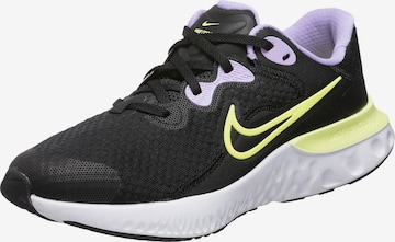 NIKE Athletic Shoes 'Renew run 2' in Black: front