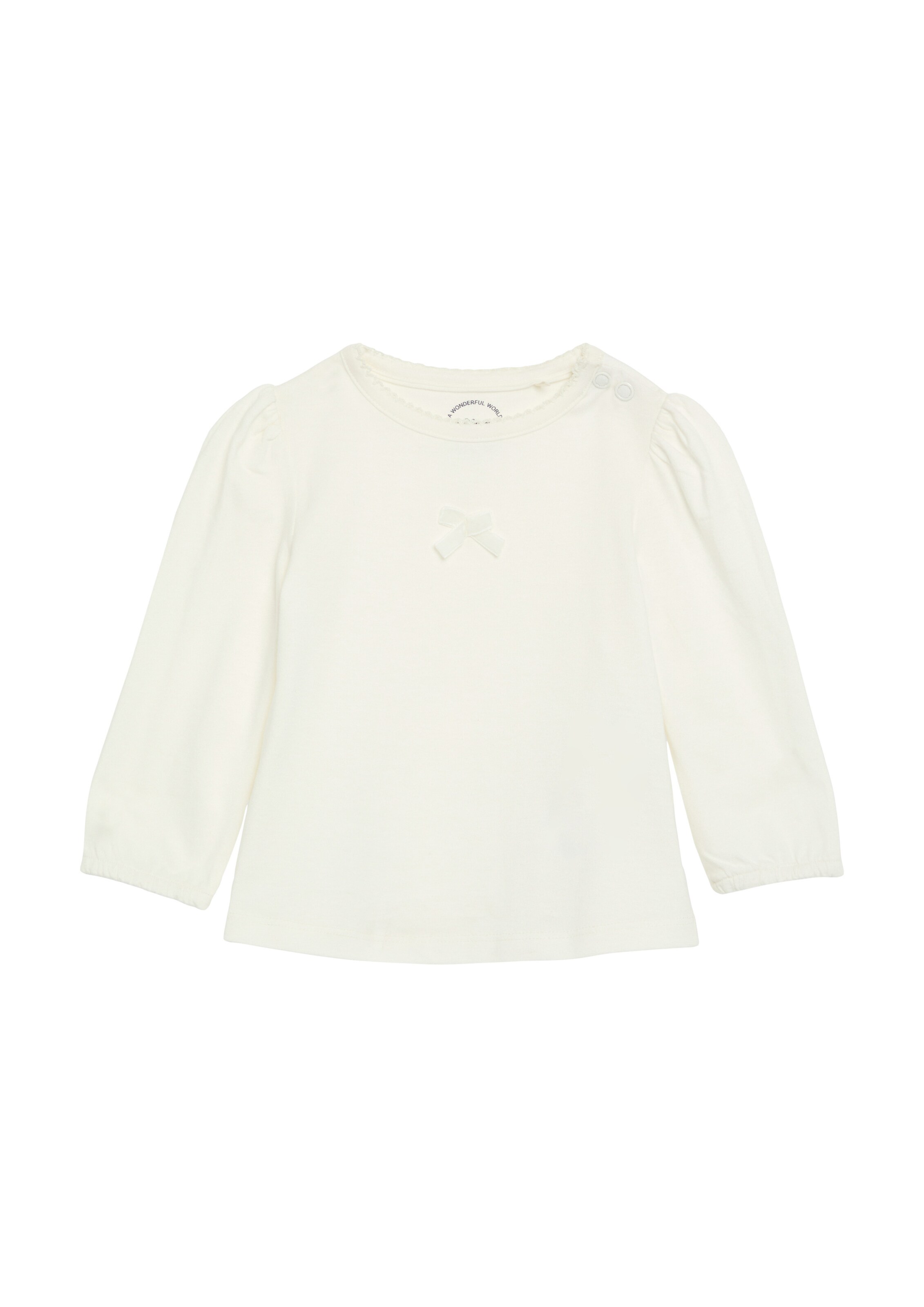 T-Shirt s.Oliver en beige : devant