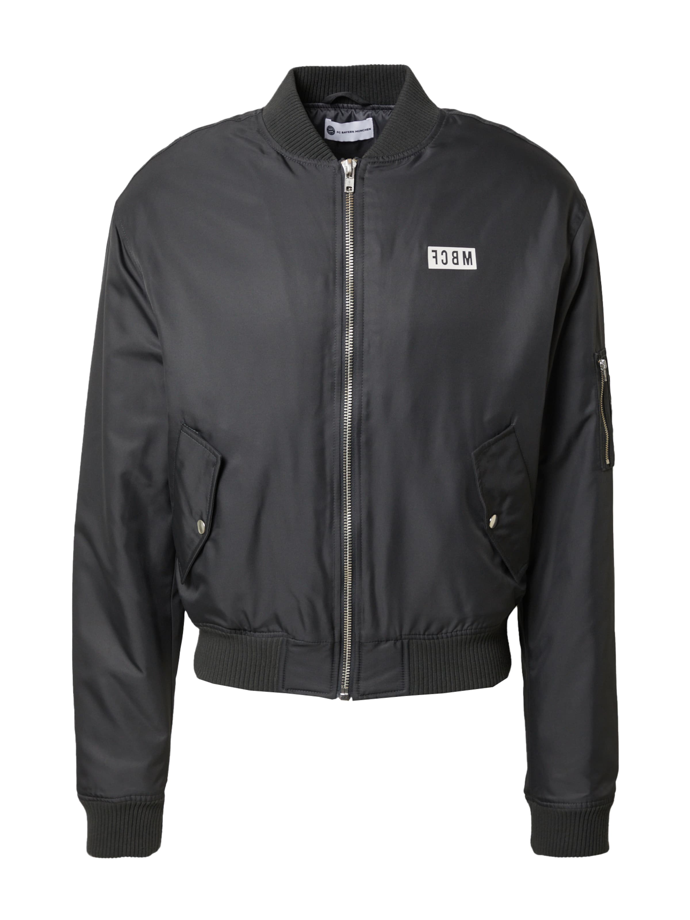 FCBM Between-Season Jacket 'Nicolas' in Grey: front