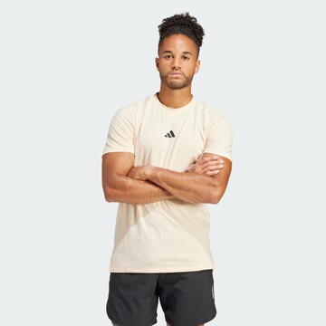 ADIDAS PERFORMANCE Performance Shirt 'Designed for Training' in Pink: front