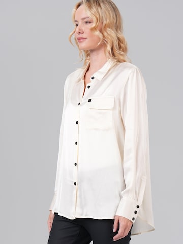 Chemisier M.O.D MIRACLE OF DENIM en blanc