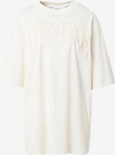 WEEKDAY Shirt in de kleur Beige / Wit, Productweergave