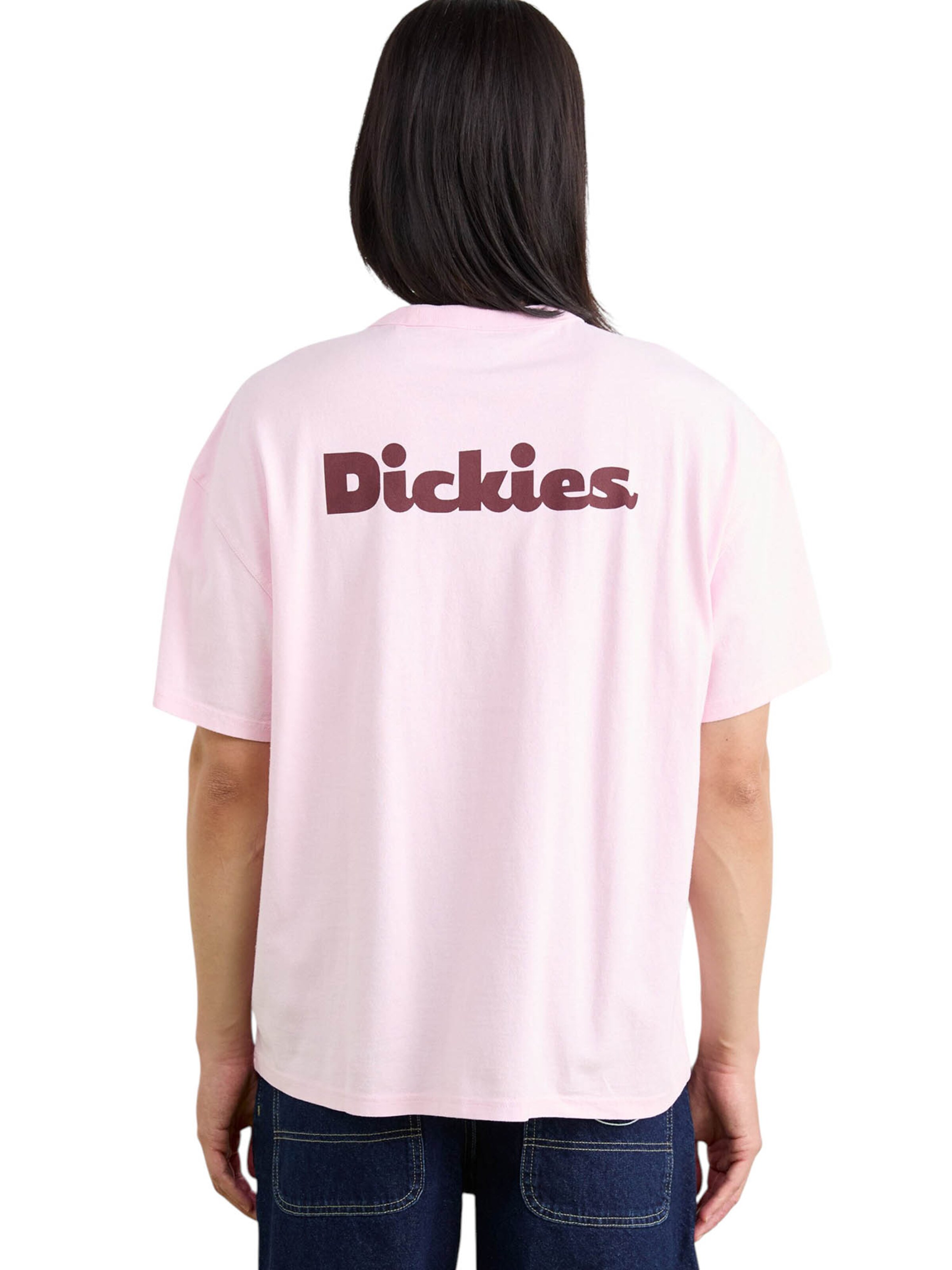 DICKIES Футболка 'Slayden' в Ярко-розовый